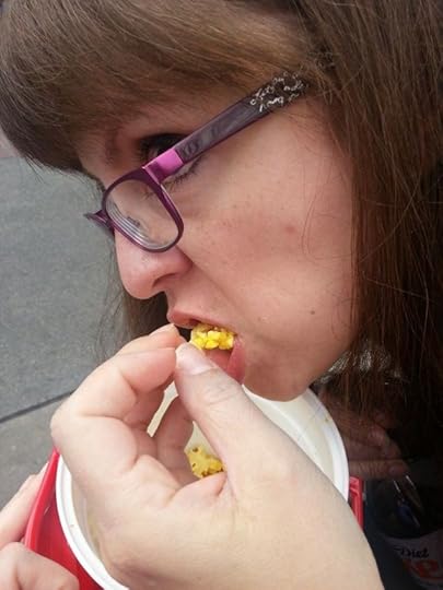 Why won't you share? Popcorn hoarder
