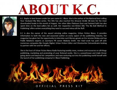 KC BLAZE PRESS KIT NEW