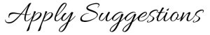 Apply Suggestions