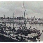 'Żegluga na Eufrat, grudzień 1942r' - Shipping on the River Euphrates, December 1942