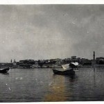 'Żegluga na Tigris, Mosul, 1942r' -Shipping on the River Tigris, Mosul, 1942