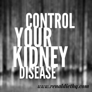 control your kidney disease