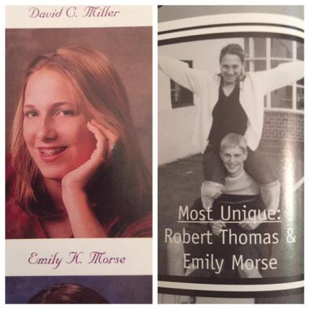 Snaps from my high school yearbook. MOST UNIQUE IS NOT A THING. And every student I talked to at WHS heard about why it's not a thing.