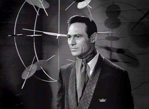 Joseph Wiseman in the Twilight Zone episode, One More Palbearer.