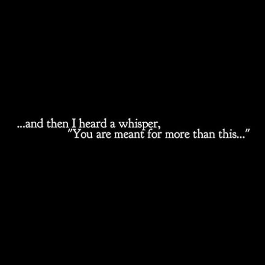 i heard a whisper