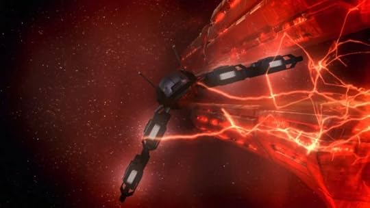 Traveling through the Omega 4 Relay in Mass Effect 2