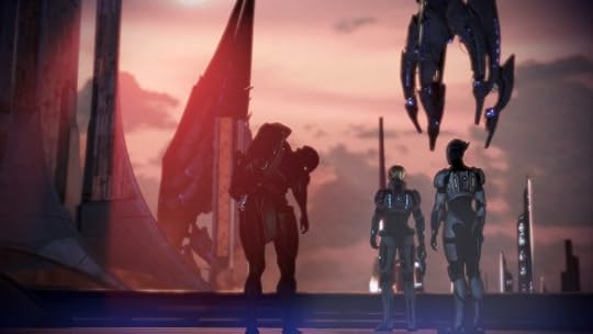 The Reapers take Thessia in Mass Effect 3