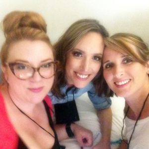 Kelsie Leverich, Stacey Lynn, and me