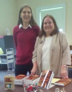 Aran West, Adult Services Librarian and MJ Compton, Author