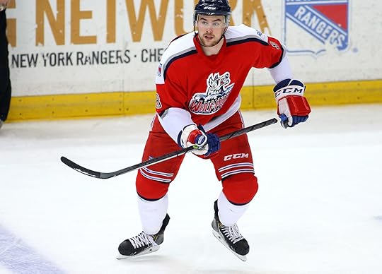 Winnipeg's Dylan McIlrath of the Hartford Wolf Pack.