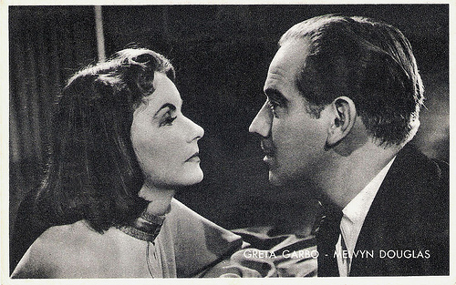 Greta Garbo and Melvyn Douglas in Ninotchka