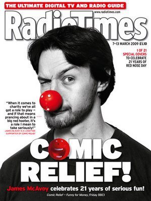 James McAvoy for red Nose Day.