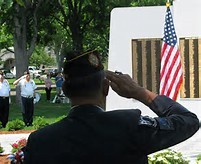 Soldier salute