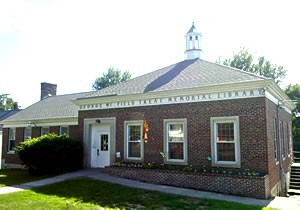 Treat Memorial Library in Livermore Falls where Nick worked before taking the job in Hartland