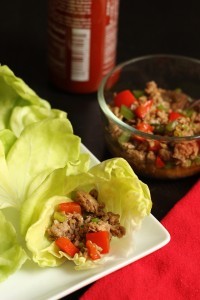 Turkey Pepper Lettuce Wrap