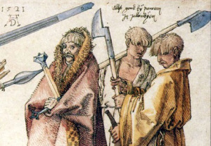 Woodcut by Albert Durer