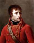 Young Napoleon as First Consul of France.