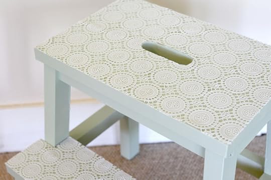 Pinterest: What They Did With The Ikea Bekväm Stool Made Peachy 