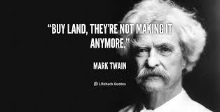 Early champion of land grabbing