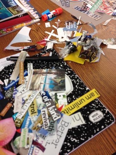 Collaging gets serious.