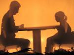 talking