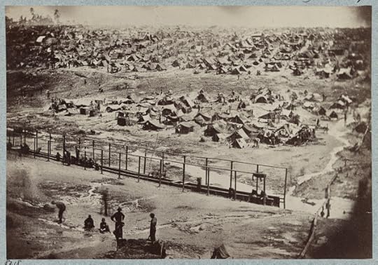 Andersonville as it appeared on 17th August 1864 (Library of Congress)