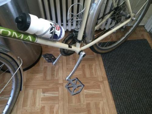 New pedals, installed properly