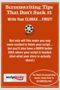 Screenwriting Tips #1