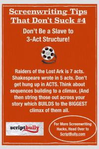 Screenwriting Tips #4