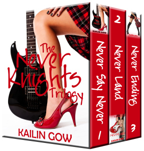 Never Knights Trilogy Set