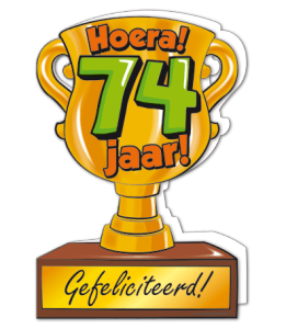 74 jaar