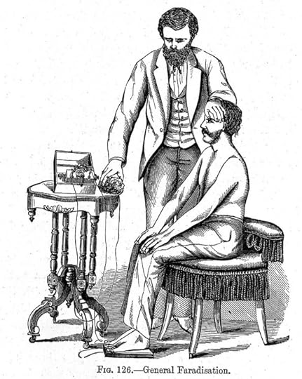 General Faradisation, from A treatise on medical electricity, by Julius Althaus. Wellcome Library, London. CC BY 4.0 via Wellcome Images.