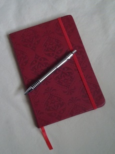 journal and pen