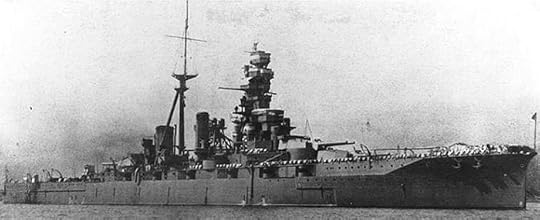 Battleship Hiei, 1943