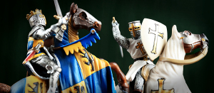 knights fighting