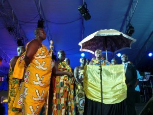King of Ghana speech