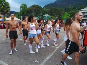 Salah satu tim lokal Seychelles