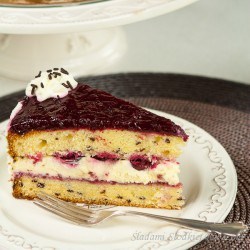 mascarpone cherry cake