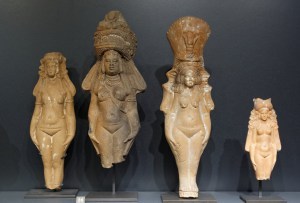 Terracotta figurines of Isis-Aphrodite, now in the Louvre