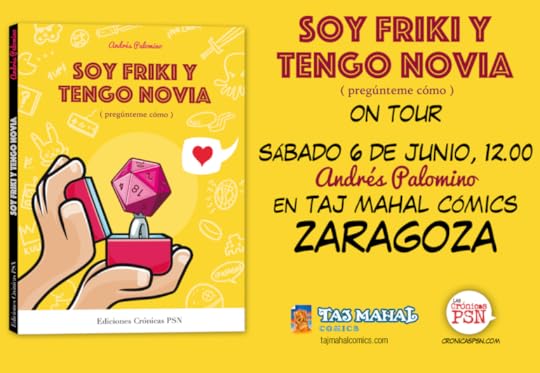 Soy friki y tengo novia en Taj Mahal Cómics Zaragoza