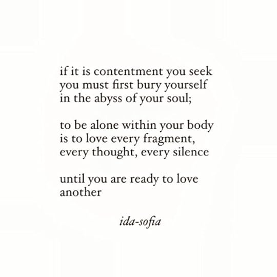 if it is contentment you seek
