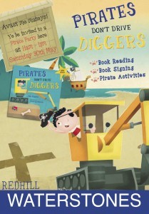 Pirates don't drive Diggers Poster