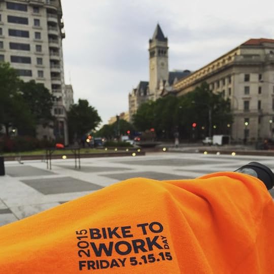 Early bird gets the t-shirt #btwd #bikedc