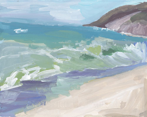 castellemmare-view by Jackie Clark Mancuso