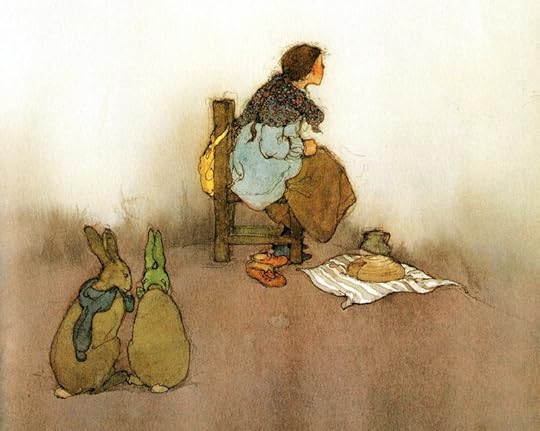 Seven Ravens illustration by Lisbeth Zwerger