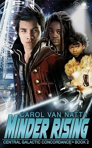Cover for Minder Rising by Carol Van Natta