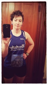 Pre-race selfie. 