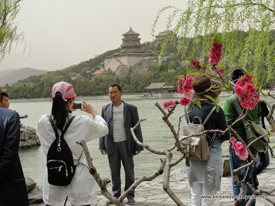 view of palaces in Summer Palace in Beijing, China