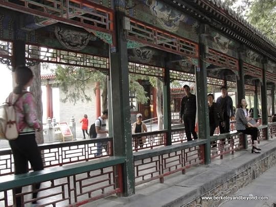 Long Corridor at Summer Palace in Beijing, China
