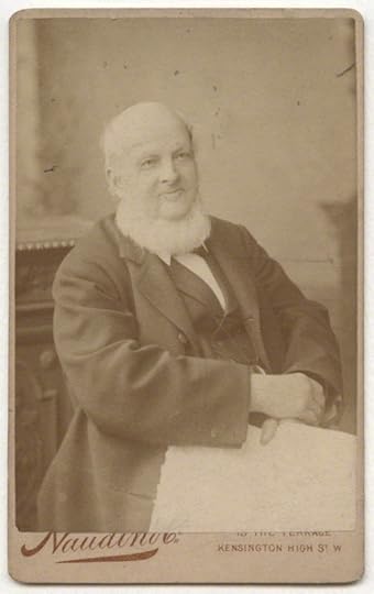 Alexander John Ellis, an outstanding philologist and a passionate advocate of spelling reform. (Portrait by William John Naudin; albumen carte-de-visite, 8 March 1886; CC BY-NC-ND 3.0; © National Portrait Gallery, London)